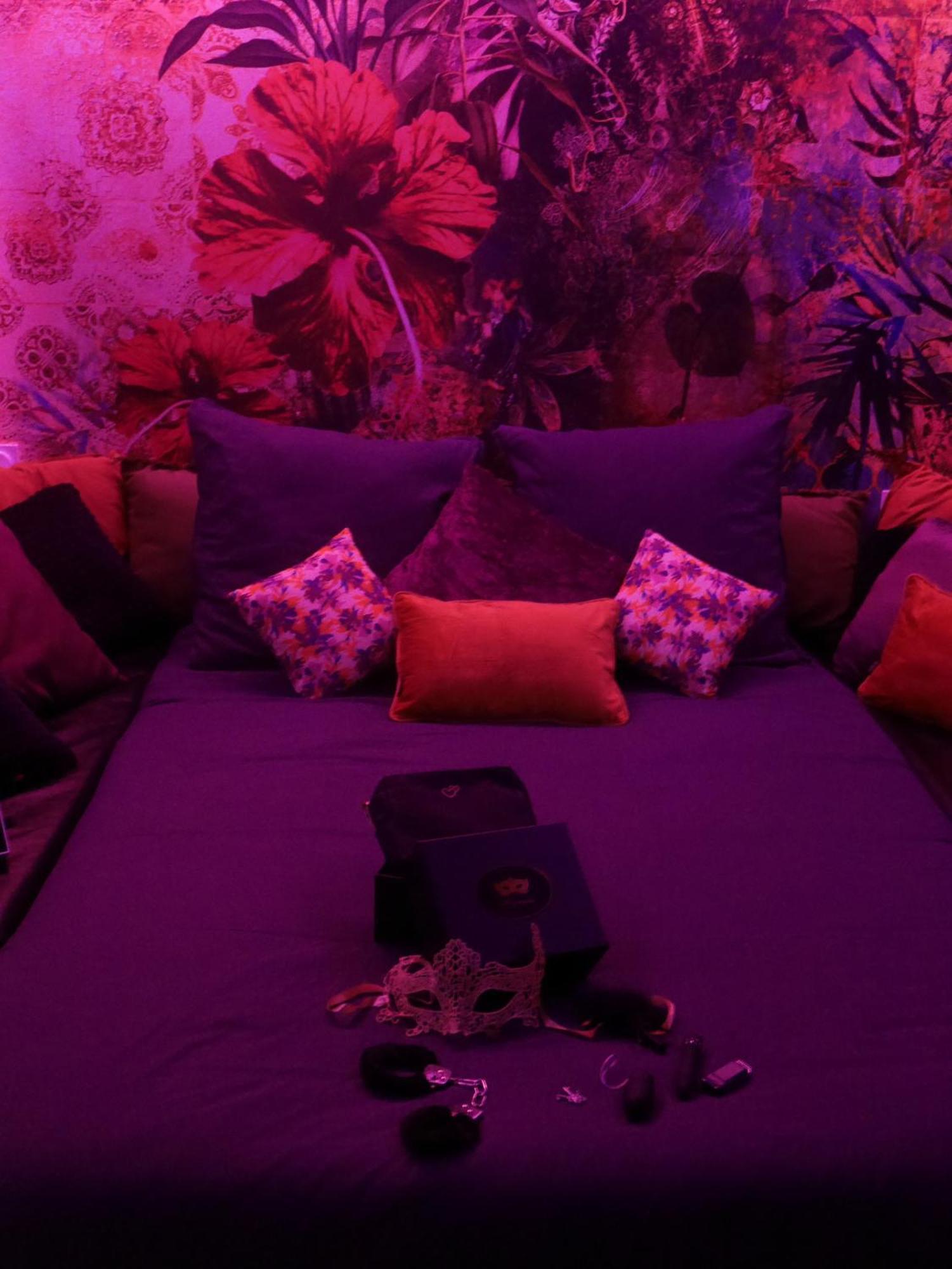 Les Volets Violets Bed & Breakfast Salles  Oda fotoğraf